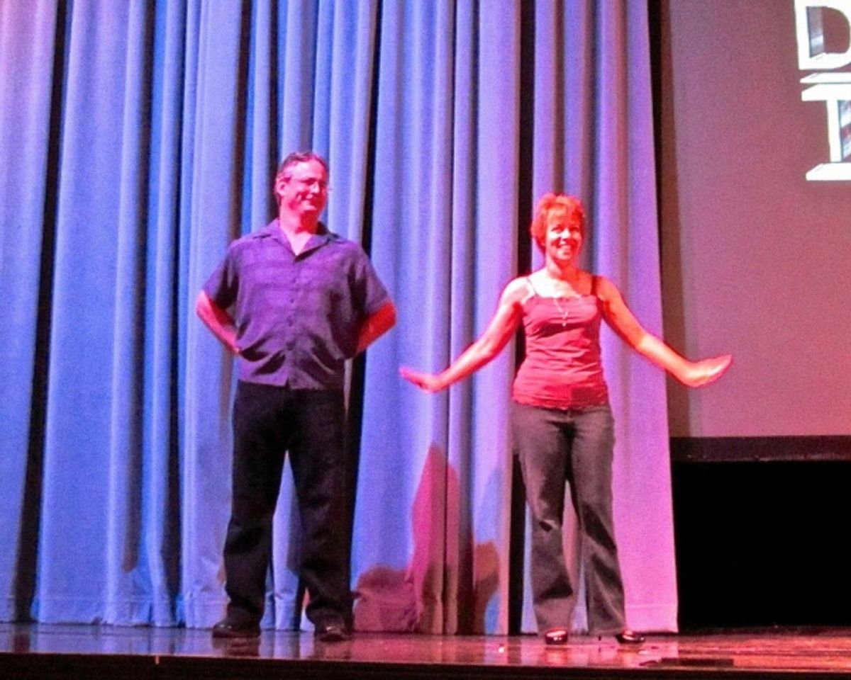 Co-director Jason Pedri and Sara Pedri at 