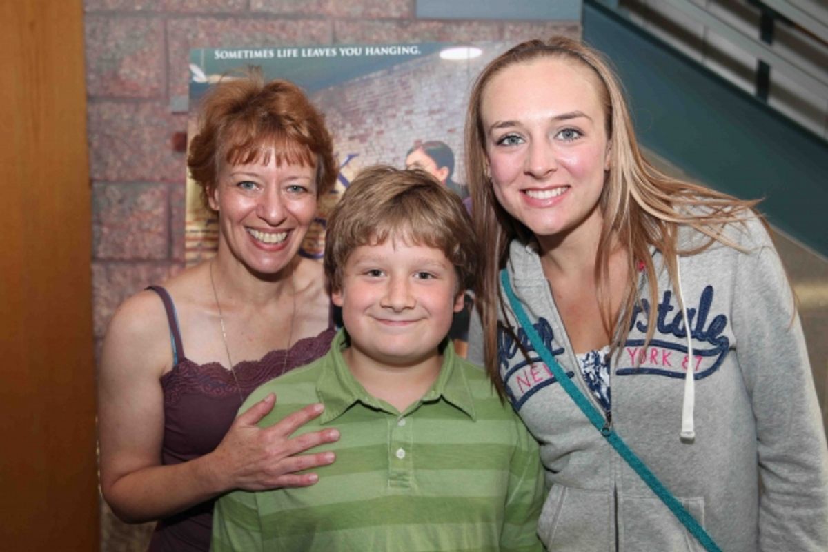 Sara Pedri with the Cast at 