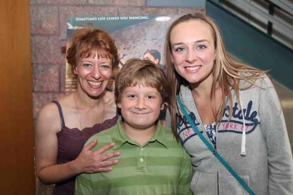 Sara Pedri with the Cast Photo
