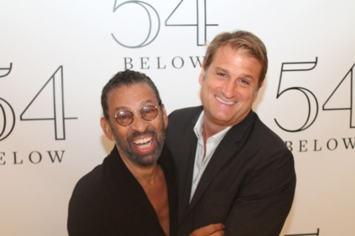 Maurice Hines and Jeff Calhoun at 