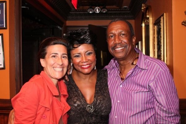 Jeanine Tesori, Tonya Pinkins, and George Fasion Photo