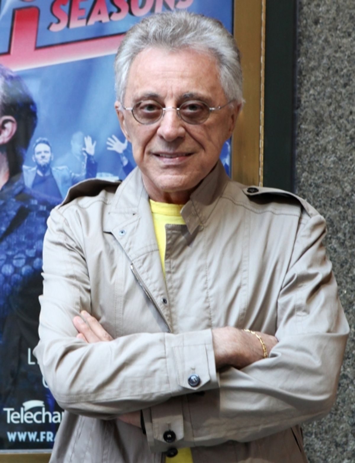 Frankie Valli at Frankie Valli Meets the Press at Broadway Theatre!