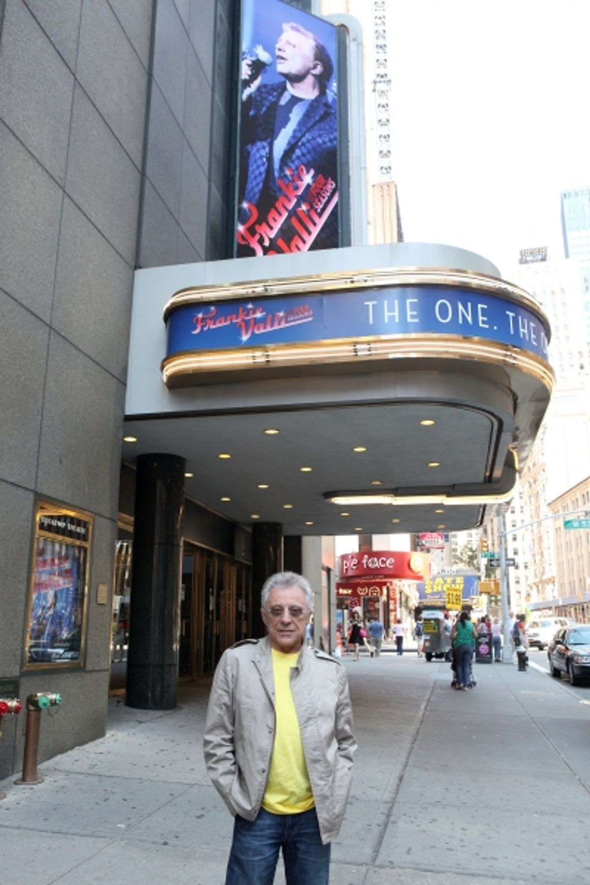 Frankie Valli at Frankie Valli Meets the Press at Broadway Theatre!