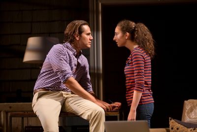 Paul Anthony Stewart and Alexis Molnar Photo