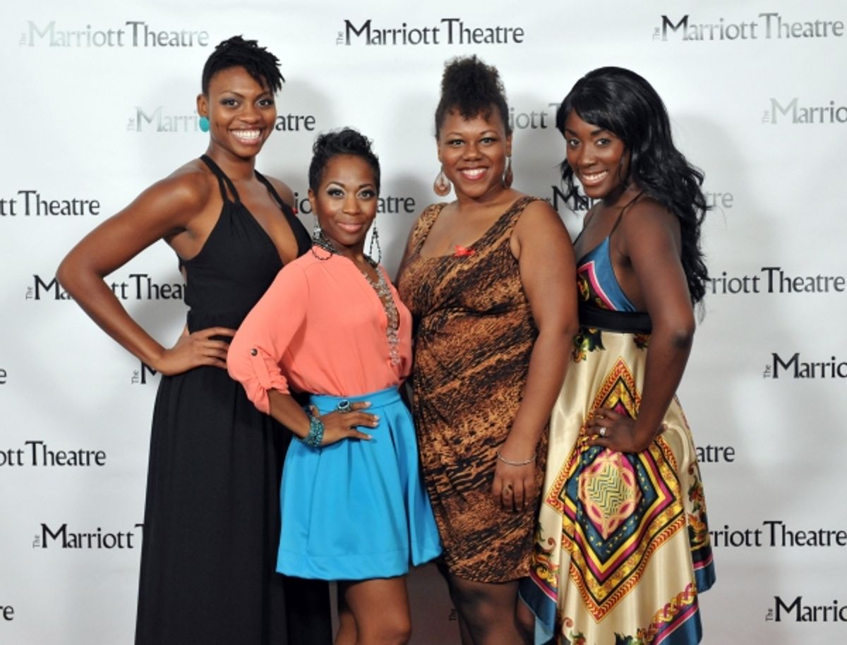 Adrienne Walker, Alexis J. Rogers, Ivory Doublette, Malynda Hale at 