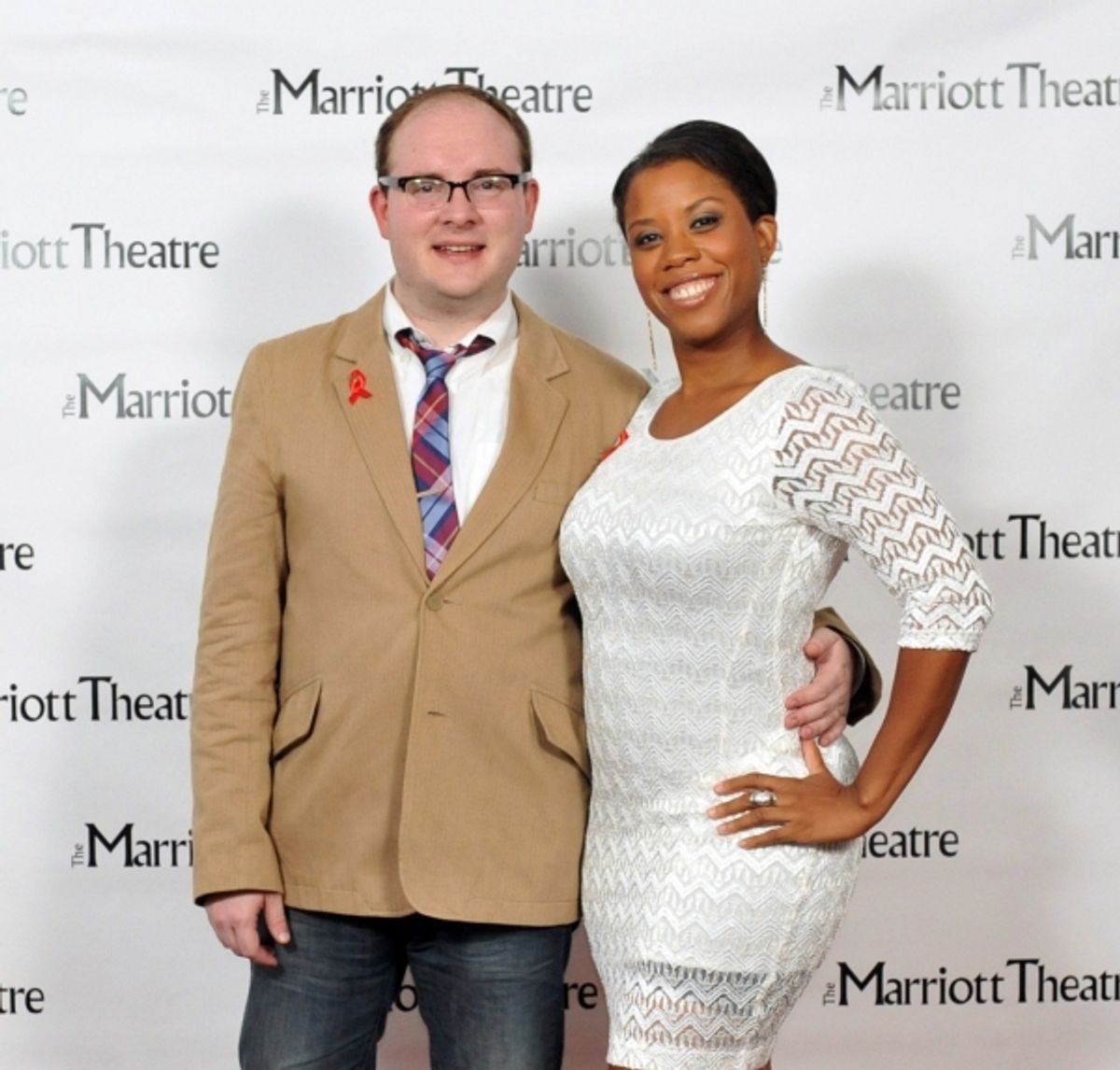 Doug Peck and Eleasha Gamble at 