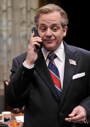 Jeffrey Bean as Charles Smith in the Alley Theatre’s production of November. November runs August 24 â€â€" September 23, 2012 on the Neuhaus Stage. Photo by Jann Whaley. @ BroadwayWorld Jeffrey Bean as Charles Smith in the Alley Theatre’s production of N Photo