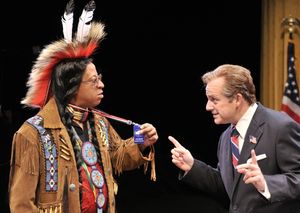  (Left to Right) David Rainey as Dwight Grackle and Jeffrey Bean as Charles Smith in  Photo