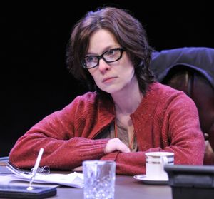 Elizabeth Bunch as Clarice Bernstein in the Alley TheatreÃ¢â‚¬â„¢s producti Photo