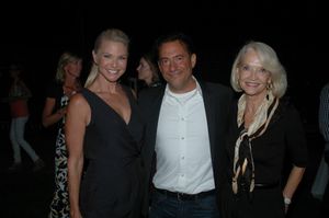 Christie Brinkley, Eugene Pack and Ruth Appelhof Photo