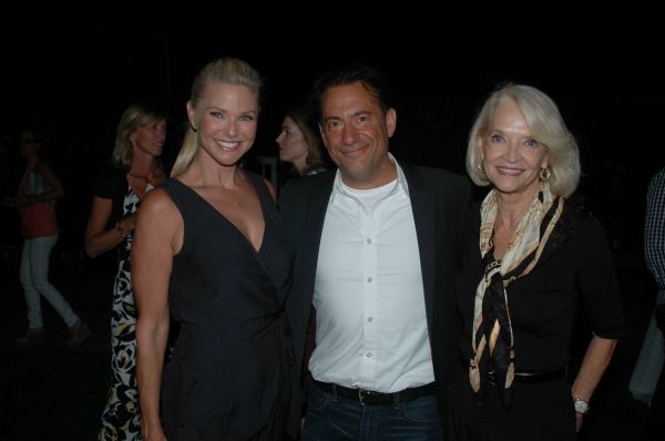 Christie Brinkley, Eugene Pack and Ruth Appelhof Photo