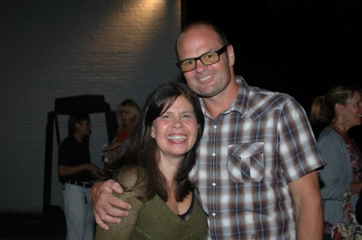 Photo Flash: Kyra Sedgwick, Chris Bauer and More in COLUMBUS AND AMSTERDAM Benefit Reading  Image