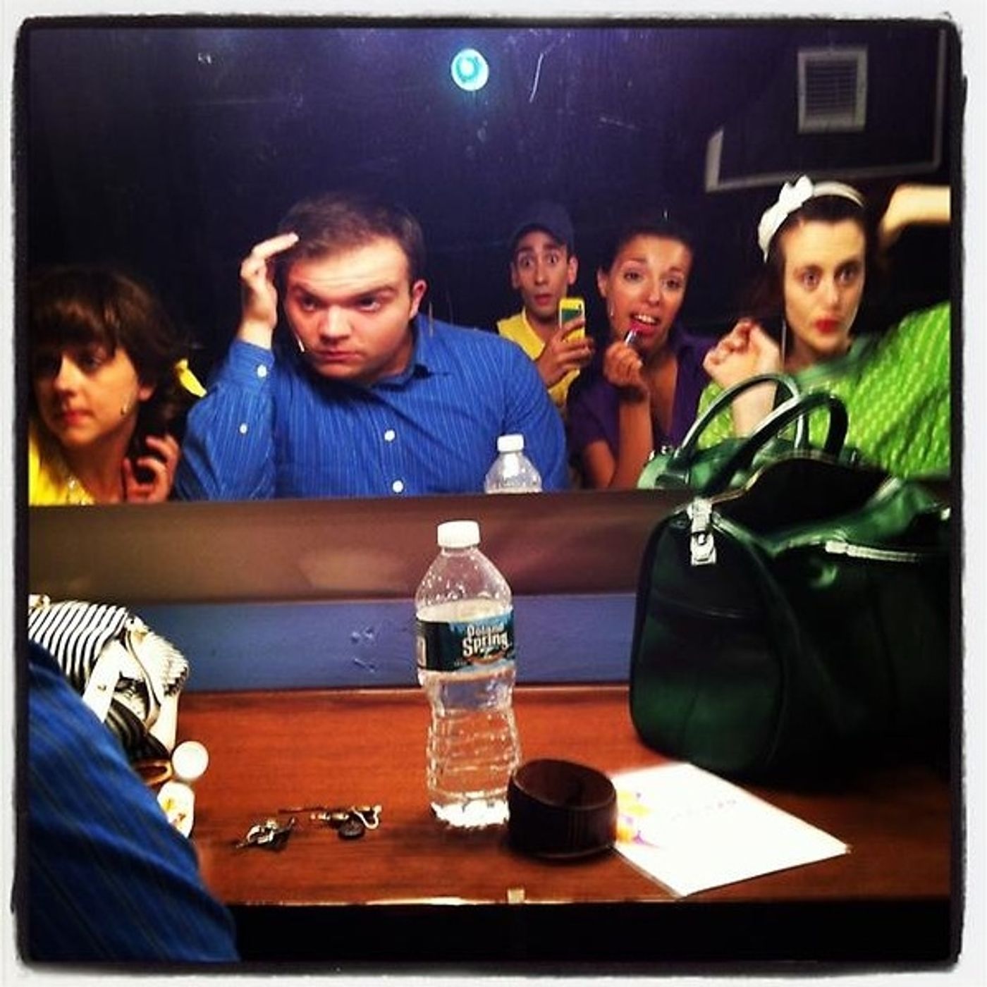 Photo Flash: Saturday Intermission Pics, Sept 1 - 'Barack Obama' Visits EVITA, 600 Shows for MORMON and More!  Image