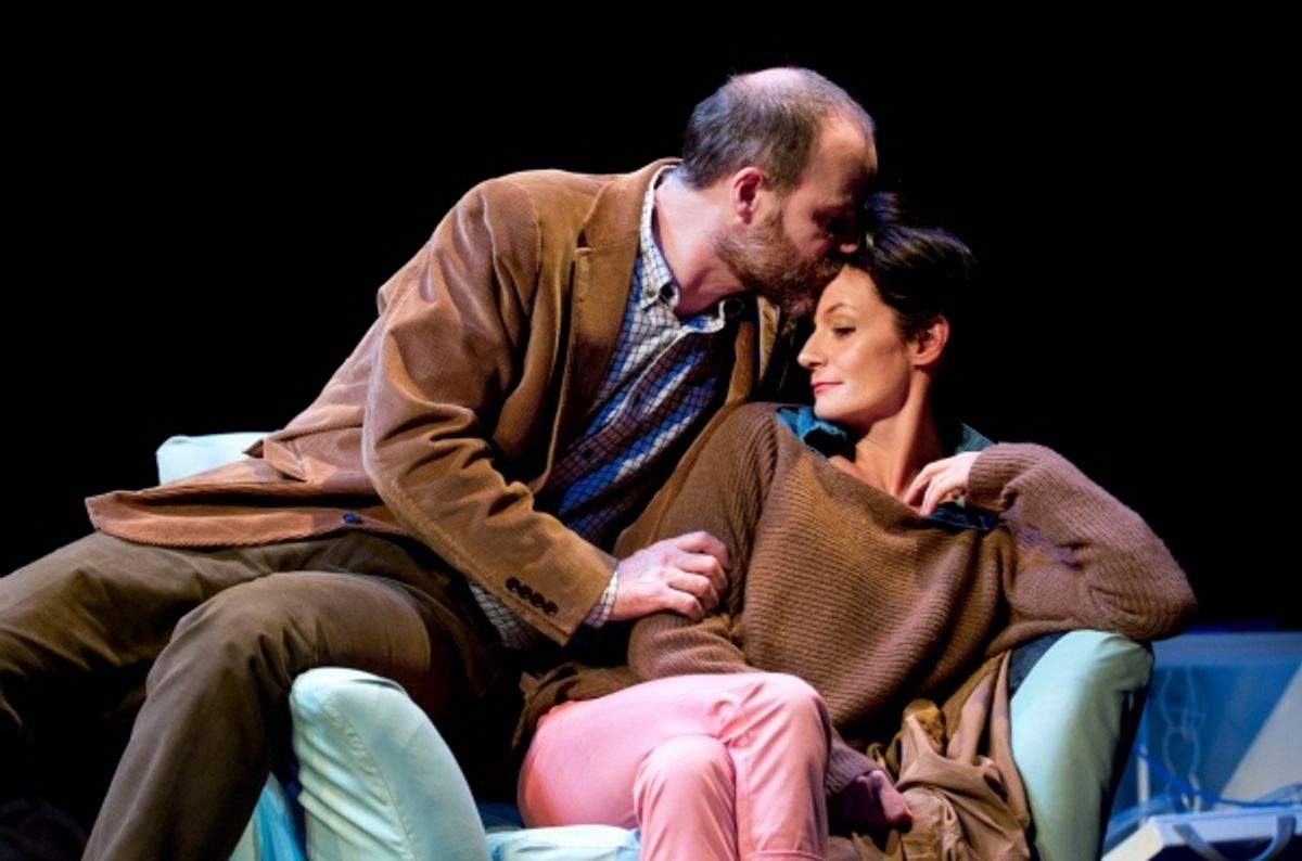 Brian F. O'Byrne, Michelle Gomez at 