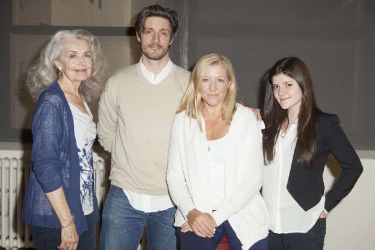  Mary Beth Peil, Gareth Saxe, Mary McCann and Madeleine Martin at 