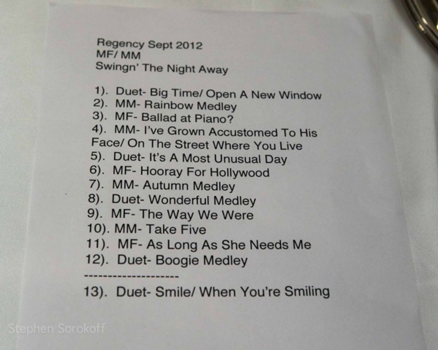 Photo Coverage: Marilyn Maye & Michael Feinstein Play Feinstein's!  Image