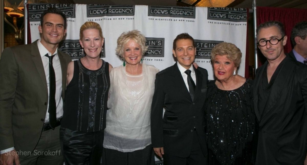  Ceyanne Jackson, Justin Vivian Bond, Christine Ebersole, Michael Feinstein, Marilyn Maye, Alan Cumming at 