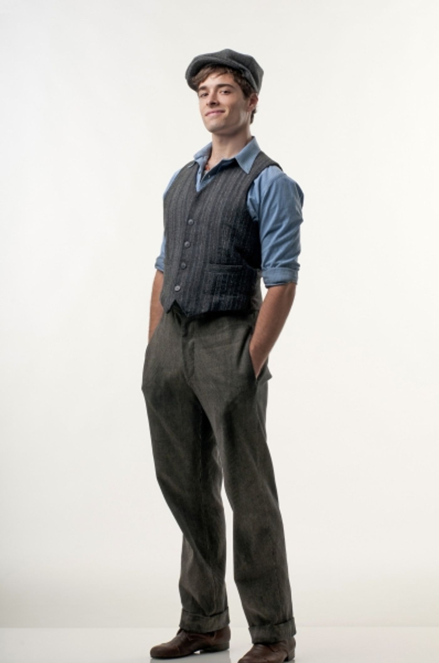 Photo First Look at Corey Cott as 'Jack Kelly' in NEWSIES!  Image