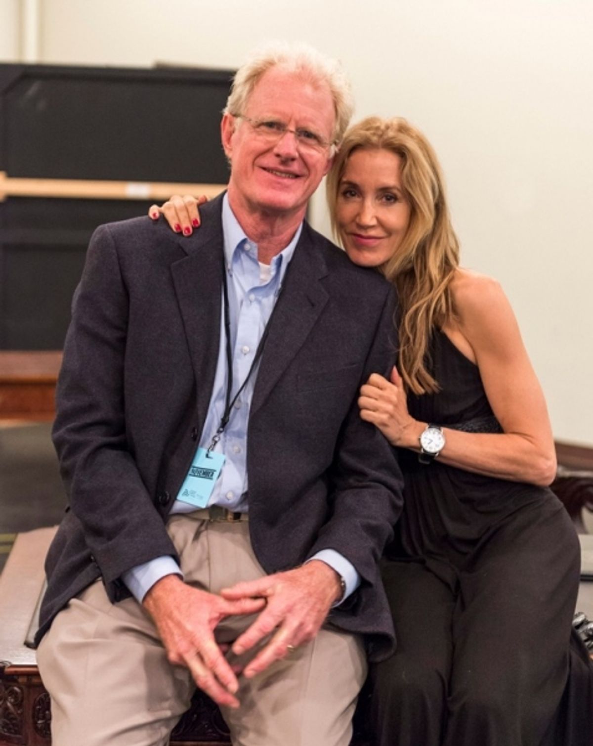  Ed Begley Jr, Felicity Huffman at 