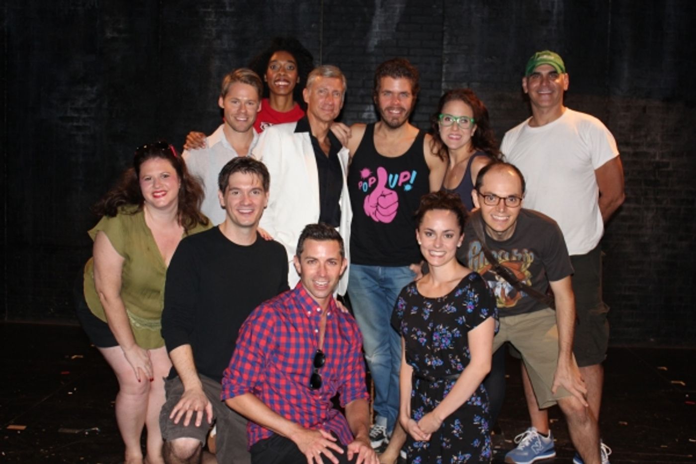 Photo Flash: Perez Hilton Visits SILENCE! THE MUSICAL  Image