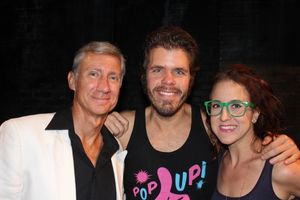 David Garrison, Perez Hilton and Jenn Harris Photo