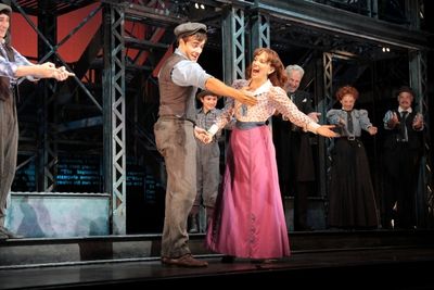 Corey Cott, Kara Lindsay Photo
