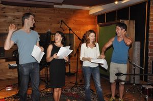 Benjamin Eakeley, Joanna Young, Kate Wetherhead and Howie Michael Smith Photo