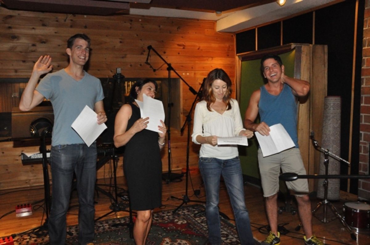 Benjamin Eakeley, Joanna Young, Kate Wetherhead and Howie Michael Smith at 