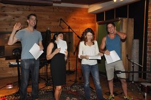 Benjamin Eakeley, Joanna Young, Kate Wetherhead and Howie Michael Smith Photo