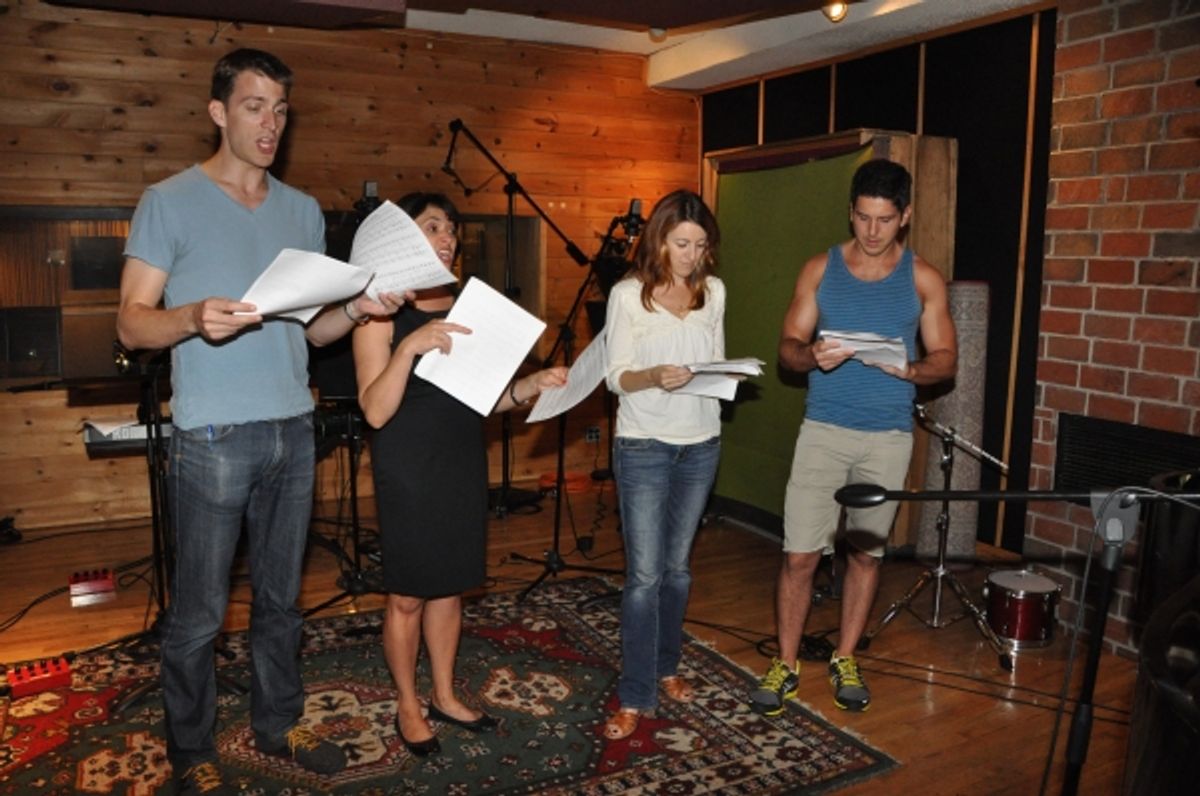 Benjamin Eakeley, Joanna Young, Kate Wetherhead and Howie Michael Smith at 