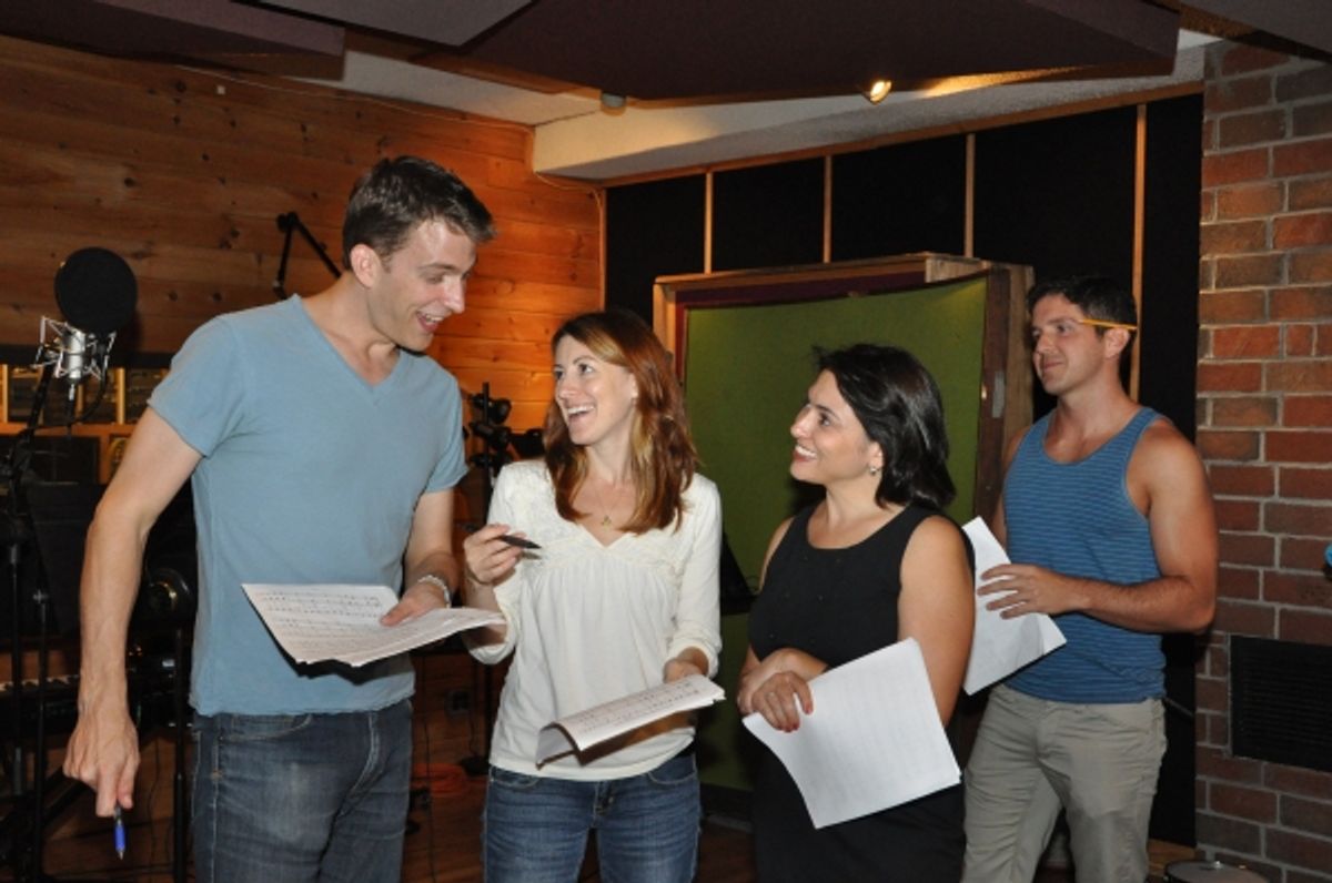 Benjamin Eakeley, Joanna Young, Kate Wetherhead and Howie Michael Smith at 