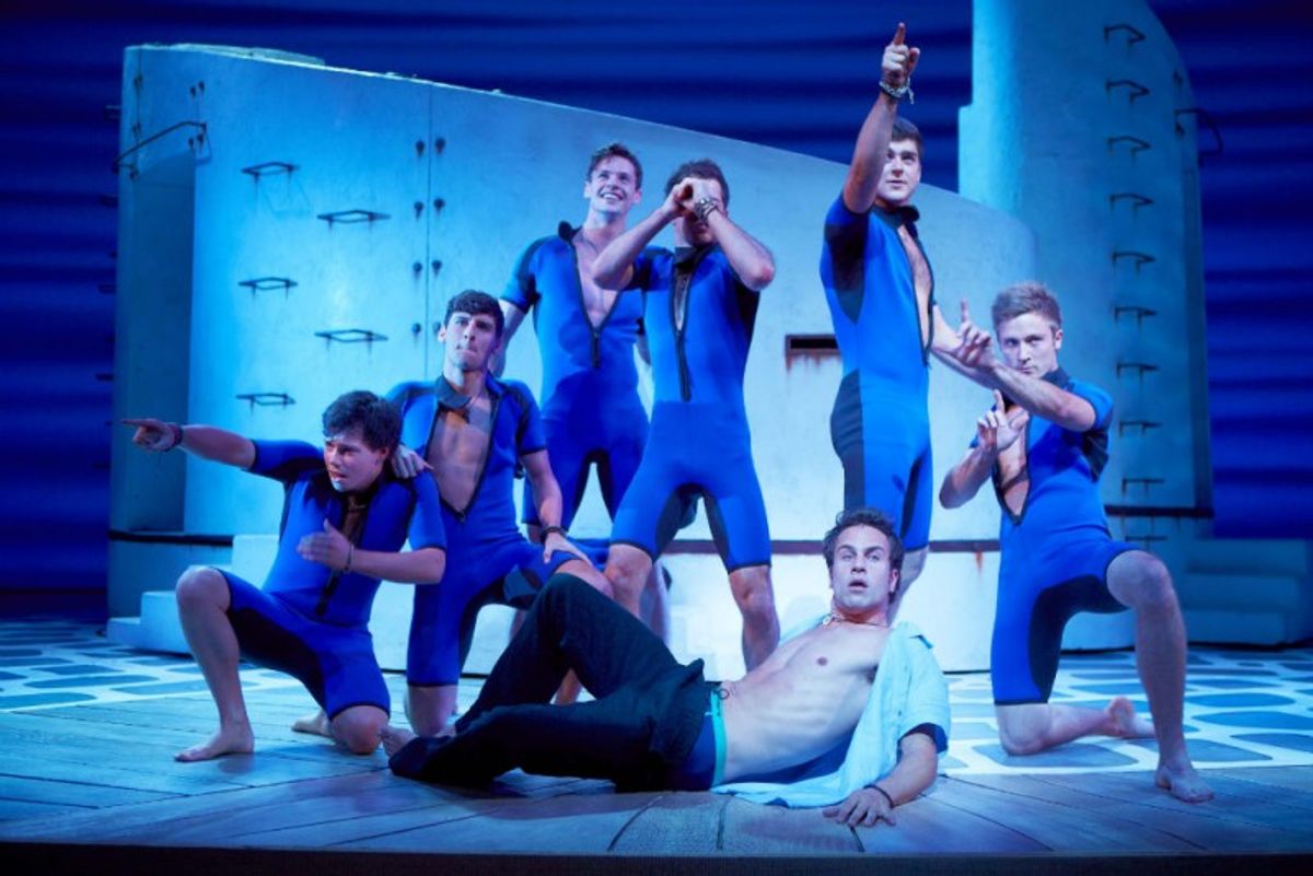 Andreas Gyllander, Will Haswell, Leon Cooke, Will Knights, Dan Baker, Liam Doyle and Stephen Oliver at 