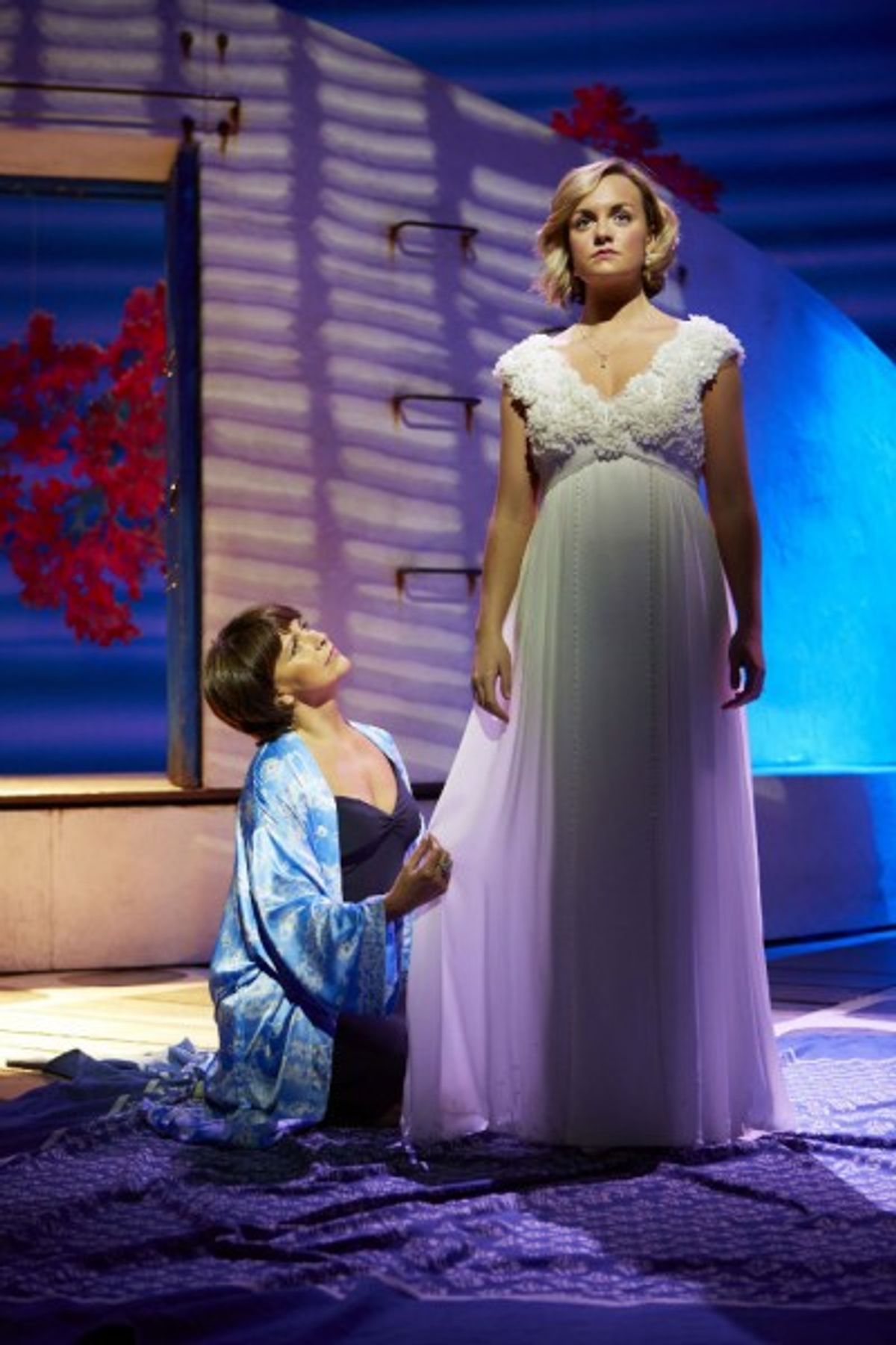 Sally Ann Triplett and Charlotte Wakefield at 