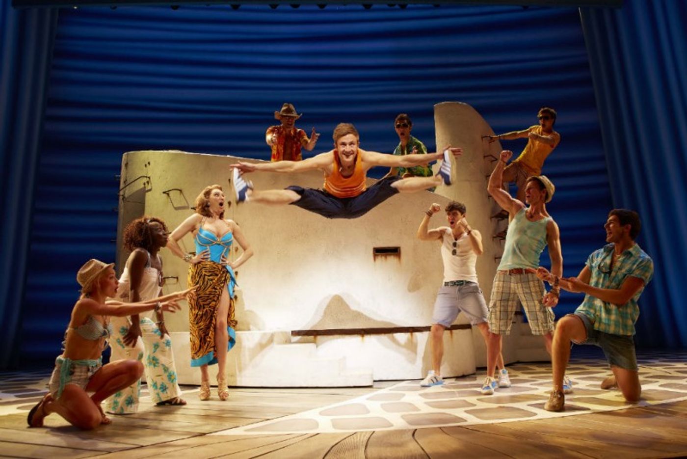 Photo Flash: First Look at Gary Milner, Sally Ann Triplett and More in West End's New Cast of MAMMA MIA!  Image