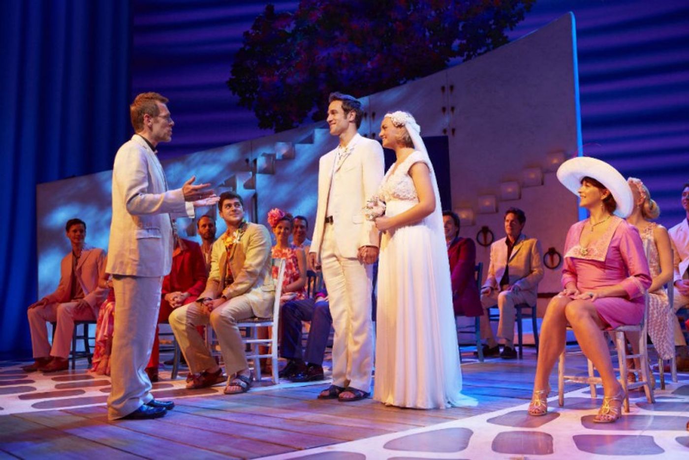 Photo Flash: First Look at Gary Milner, Sally Ann Triplett and More in West End's New Cast of MAMMA MIA!  Image