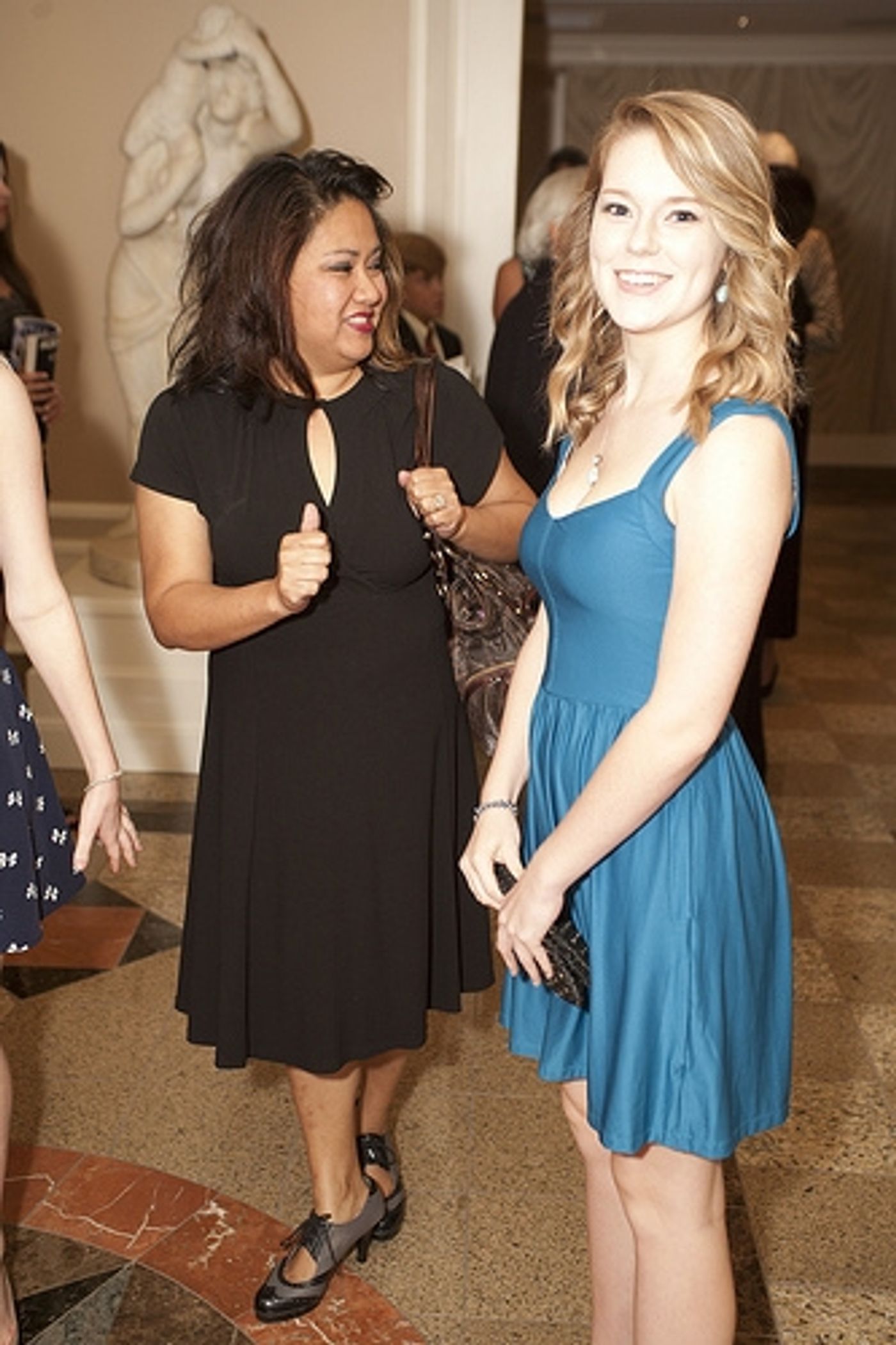 Photo Coverage: The 2013 First Night Honors Red (actually Orange) Carpet Arrivals Photo Coverage: The 2013 First Night Honors Red (actually Orange) Carpet Arrivals Image