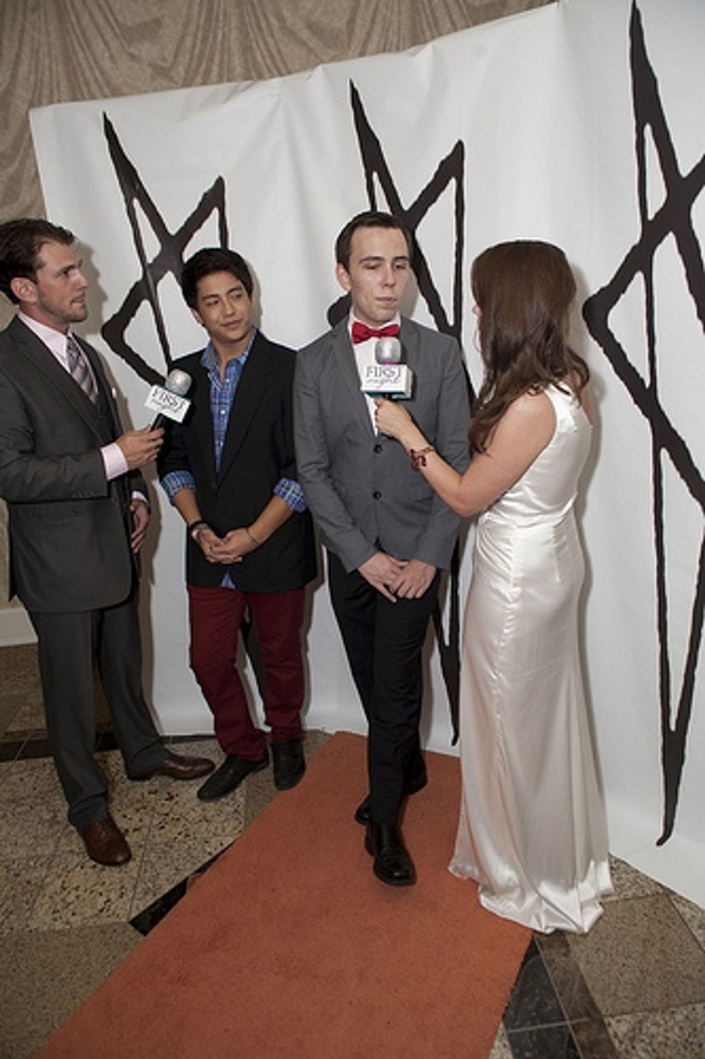 Photo Coverage: The 2013 First Night Honors Red (actually Orange) Carpet Arrivals Photo Coverage: The 2013 First Night Honors Red (actually Orange) Carpet Arrivals Image