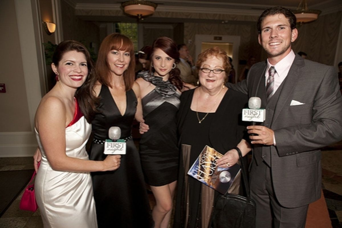 Trey Palmer, Caleb Reynolds, Jennifer Richmond at 