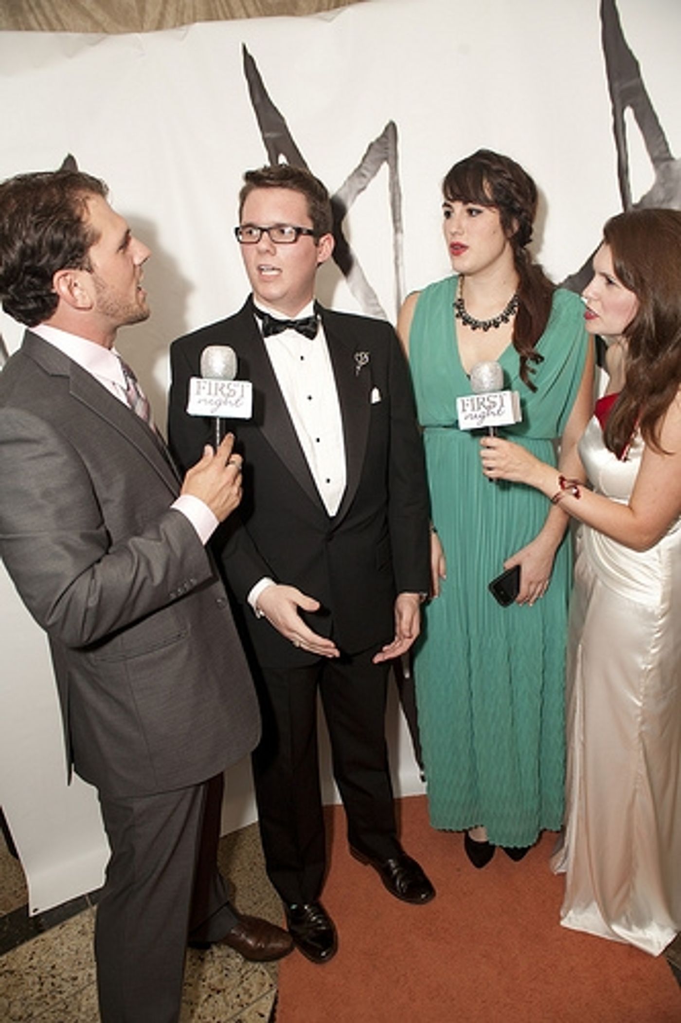 Photo Coverage: The 2013 First Night Honors Red (actually Orange) Carpet Arrivals  Image