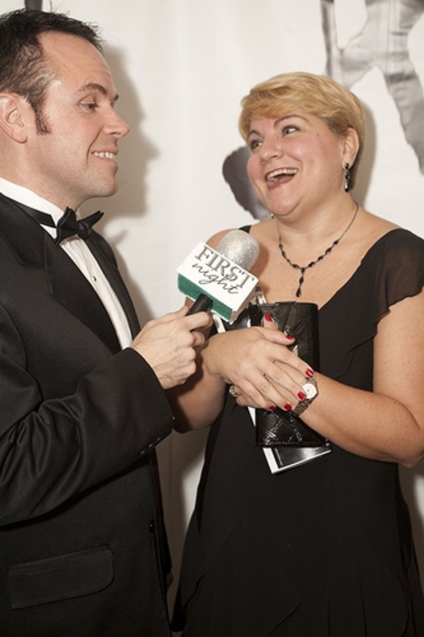 Photo Coverage: The 2013 First Night Honors Red (actually Orange) Carpet Arrivals  Image