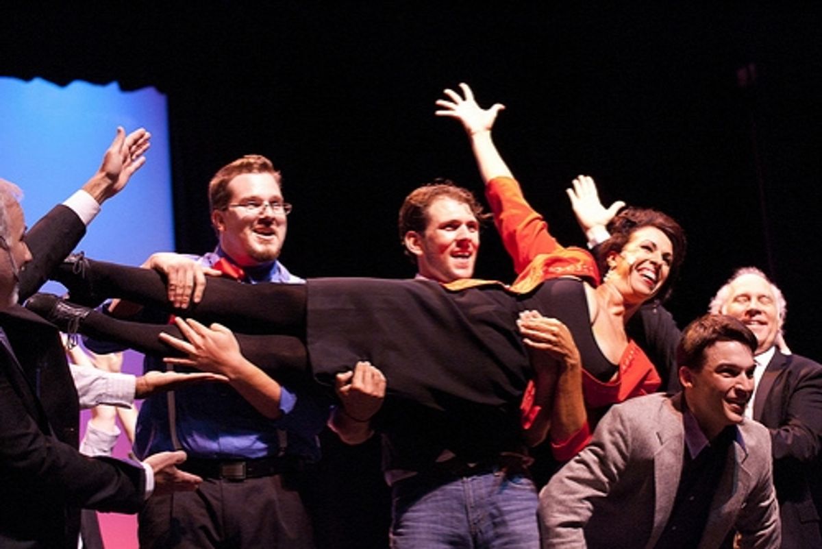 Tonny Nappo, Trey Palmer, Holly Shepherd, Thomas Harton and Danny Proctor at 