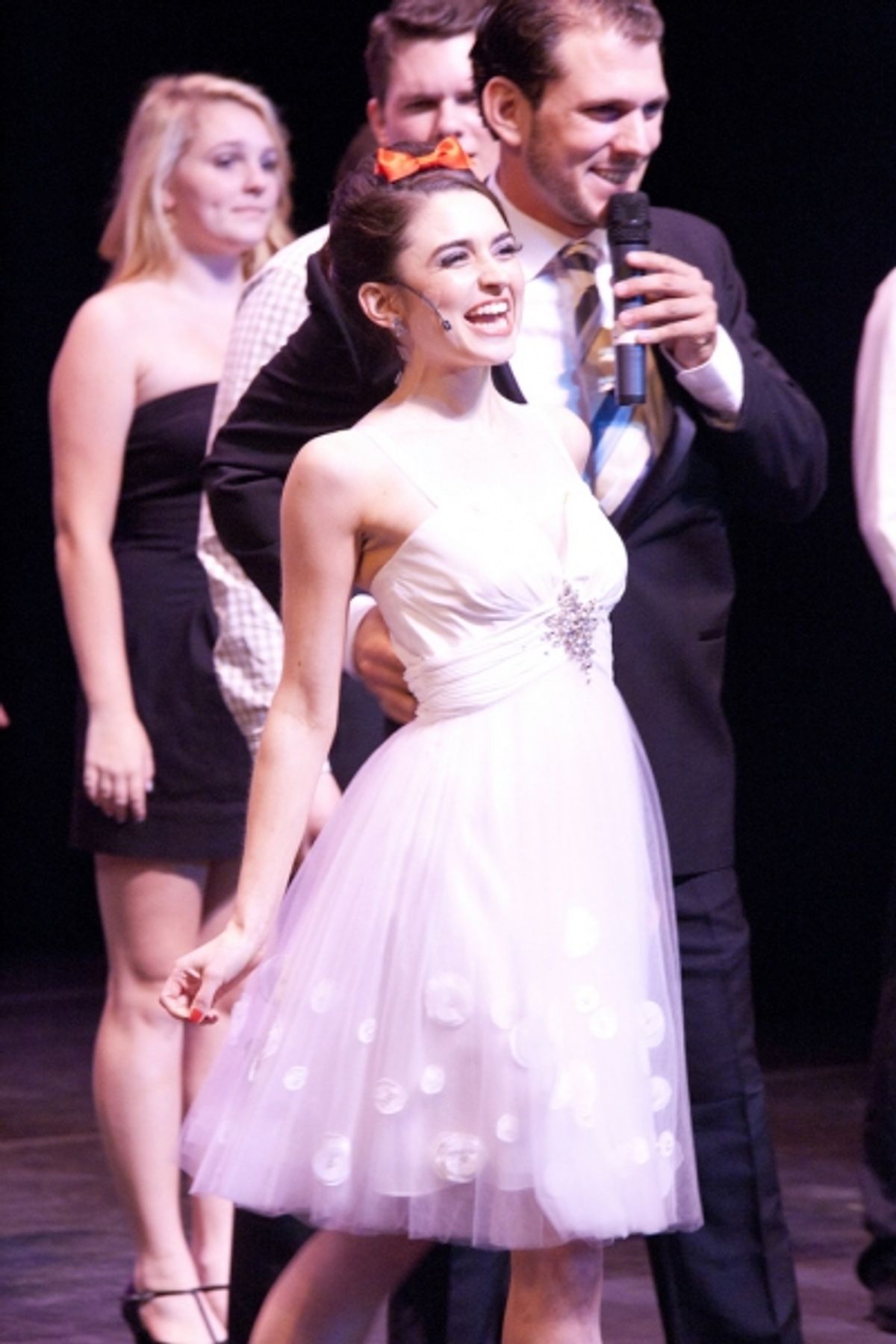 Rosemary Fossee and Trey Palmer in 'You Can't Stop the Beat' at 