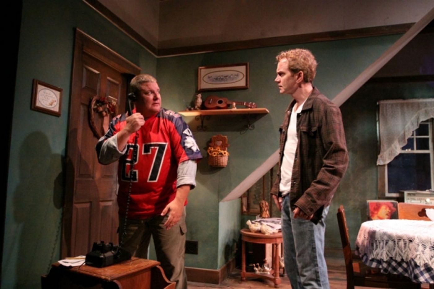 Photo Flash: First Look at Steve Key, Dennis Zacek and More in American Blues Theater's ILLEGAL USE OF HANDS  Image