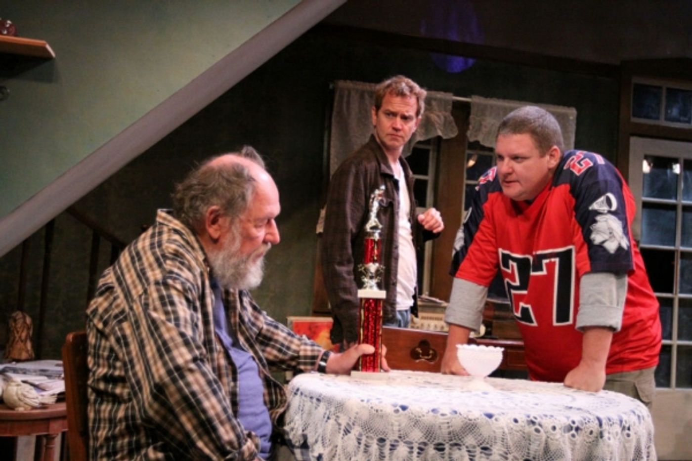 Photo Flash: First Look at Steve Key, Dennis Zacek and More in American Blues Theater's ILLEGAL USE OF HANDS  Image