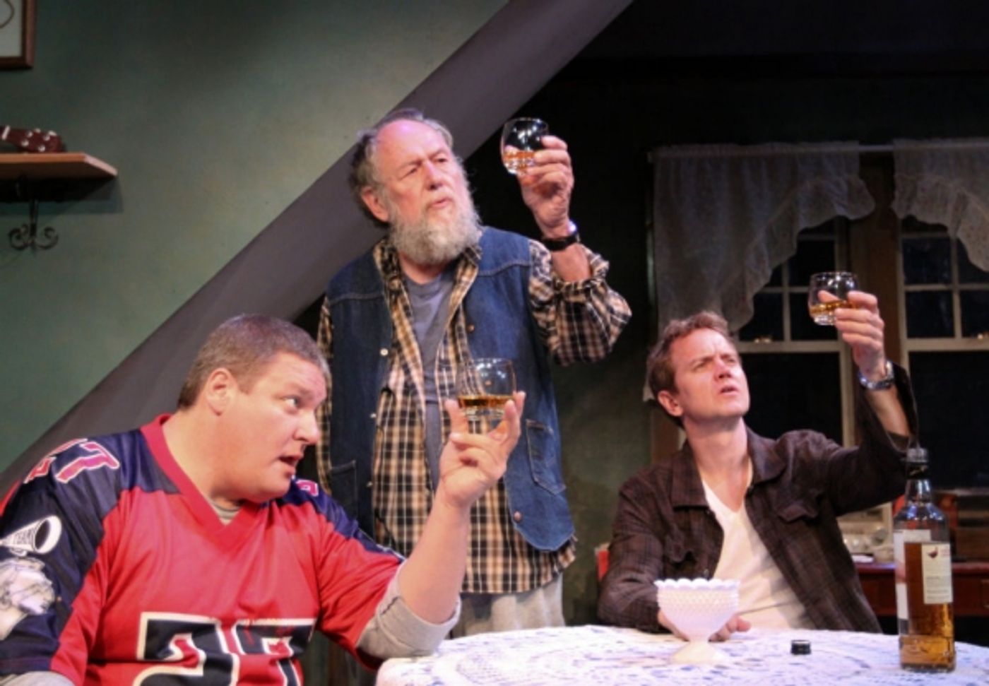 Photo Flash: First Look at Steve Key, Dennis Zacek and More in American Blues Theater's ILLEGAL USE OF HANDS  Image