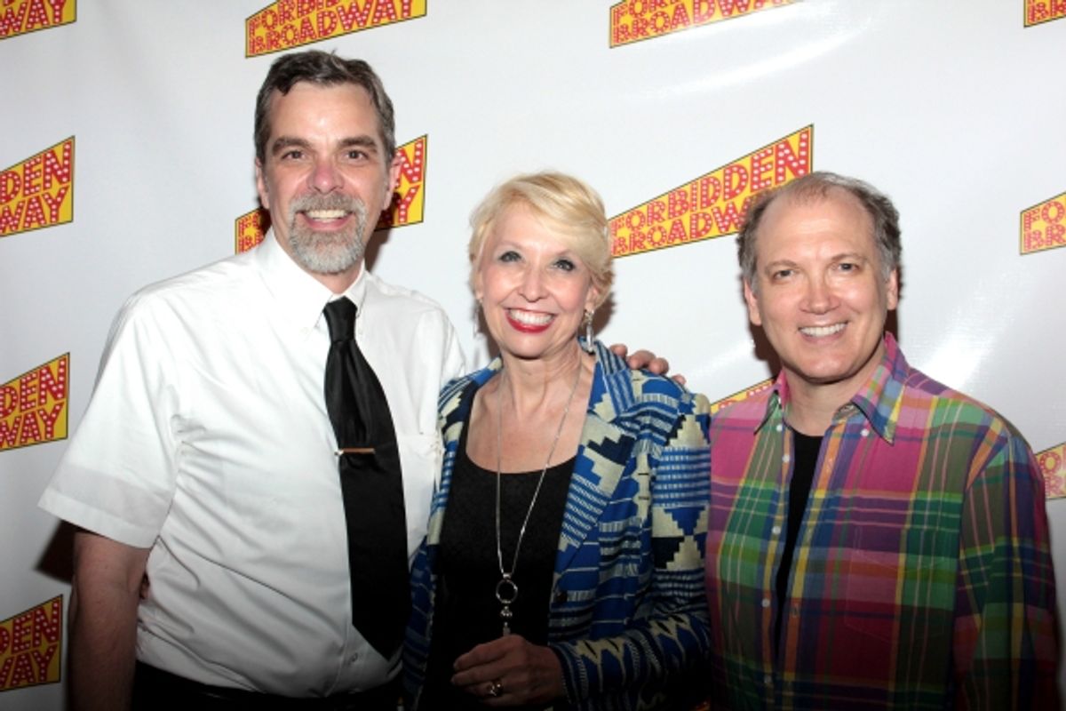 Phillip George, Julie Halston, Charles Busch at 