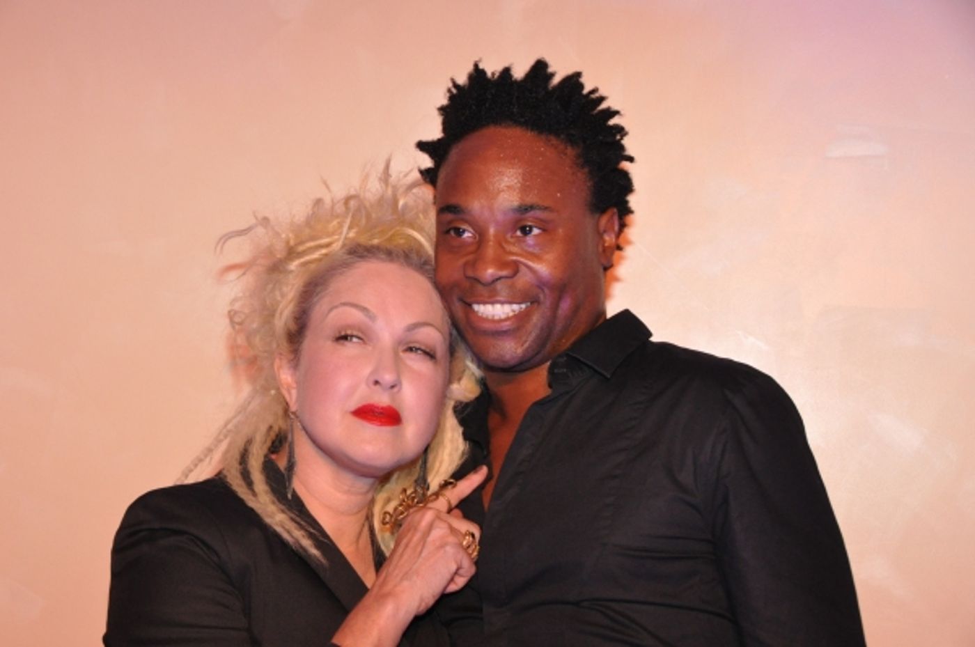 Photo Coverage: KINKY BOOTS' Cyndi Lauper & Billy Porter Sing at Manolo Blahnik!  Image