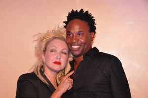 Cyndi Lauper and Billy Porter Photo