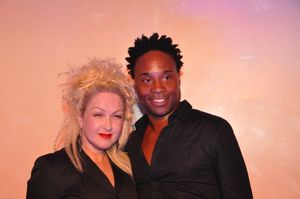 Cyndi Lauper and Billy Porter Photo