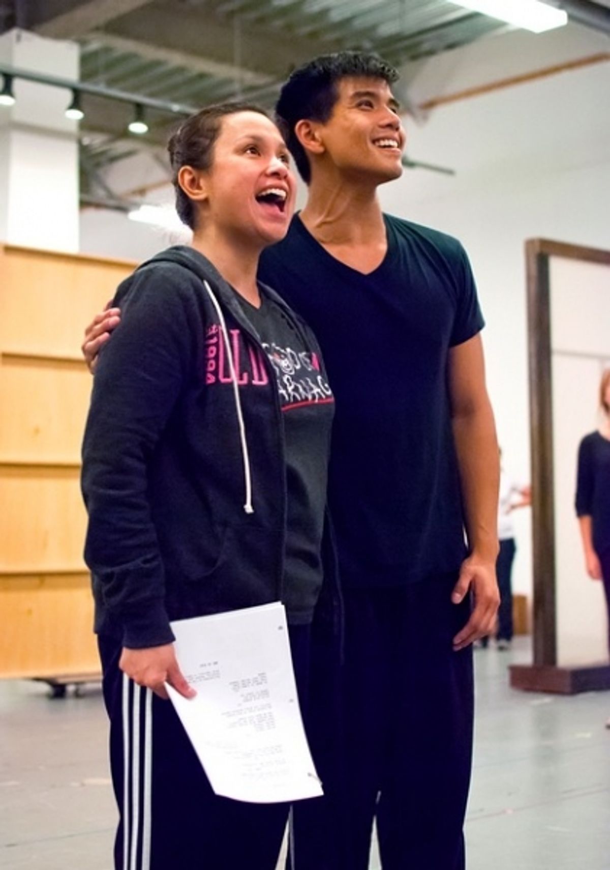 Lea Salonga and Telly Leung at 